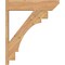 Ekena Millwork Merced Slat Smooth Outlooker, Western Red Cedar, 7 1/2"W x 30"D x 36"H OUT08X30X36MRC06SWR - alternate 4
